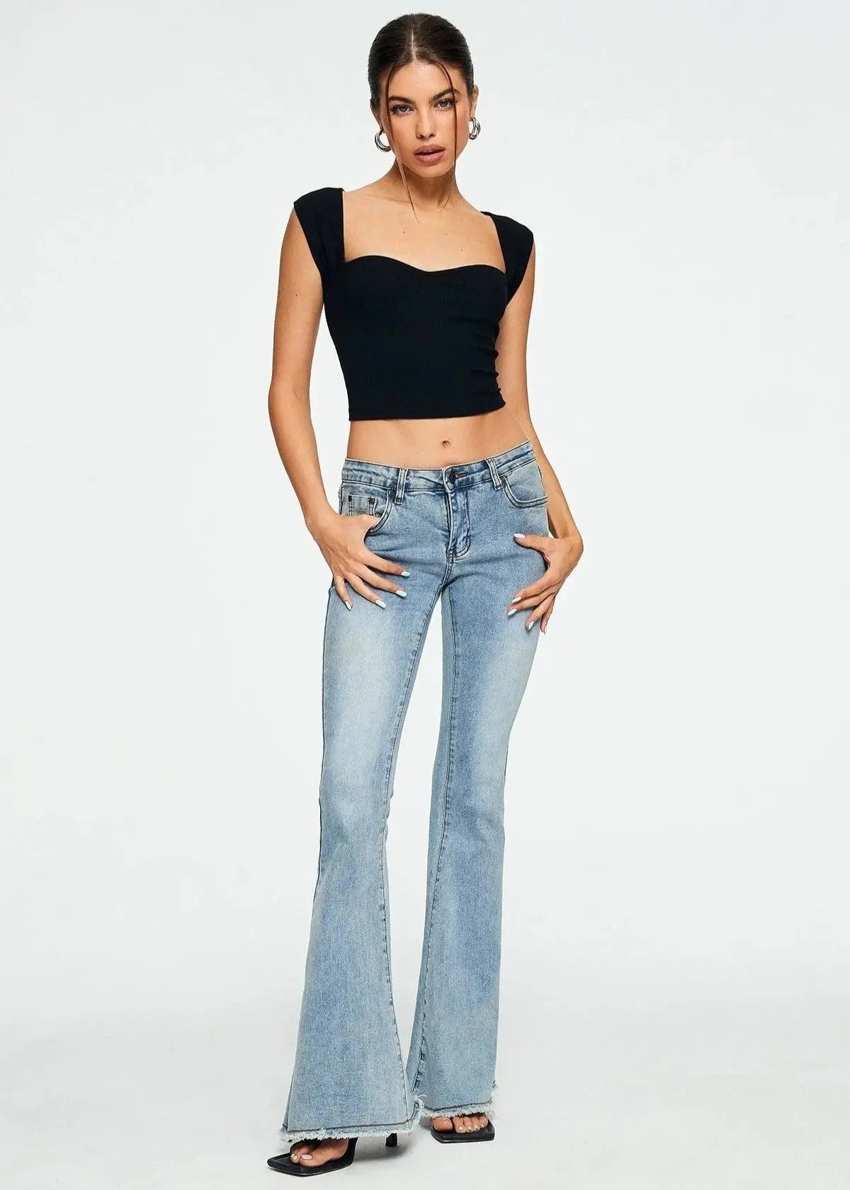 Crop top sans manches femme chic ORIS WEAR