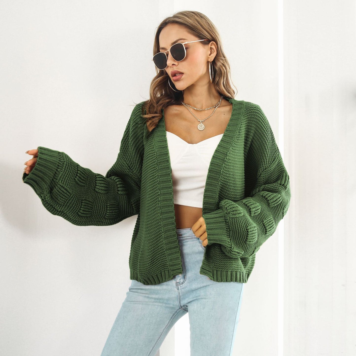 Cardigan à manches  tricoté ORIS WEAR