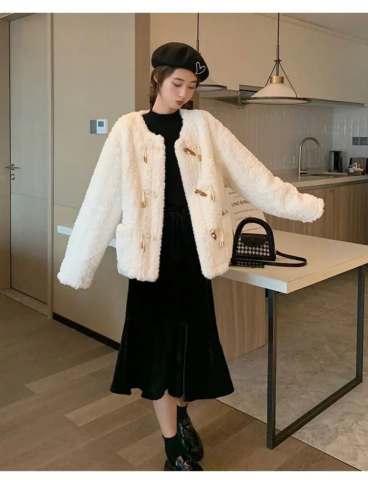 Manteau femme élégant en laine Acme