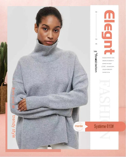 Pull femme uni – Confort et style ! ORIS WEAR