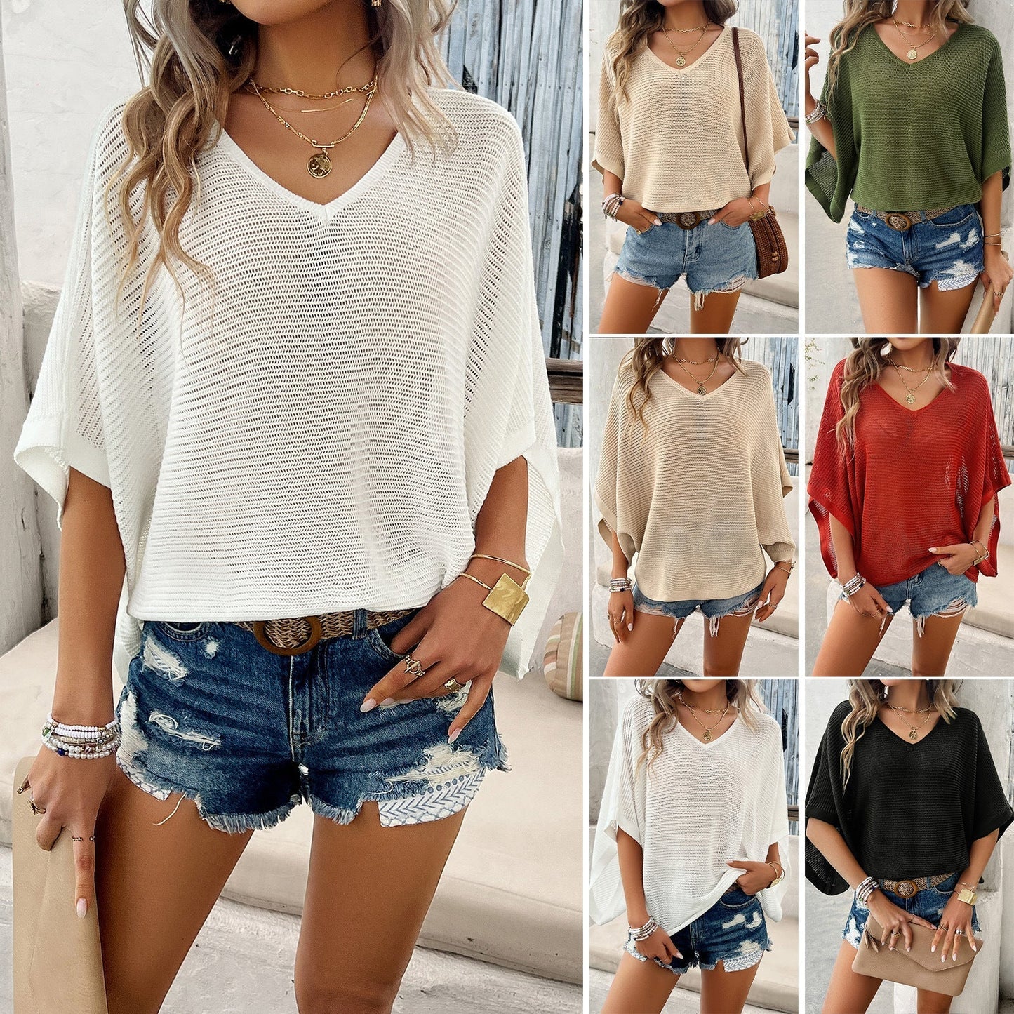 Pull à manches  style estival ORIS WEAR