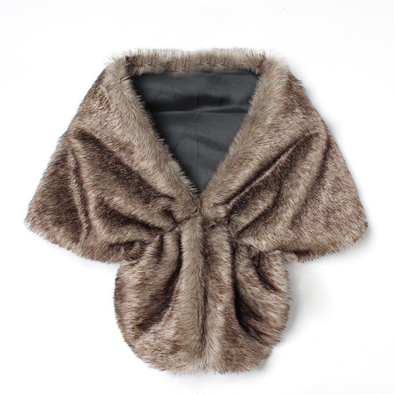Étole Femme Hiver Luxe en Fausse Fourrure ORIS WEAR