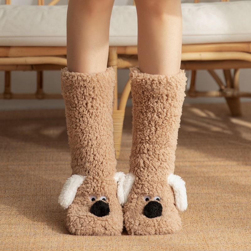Chaussettes Antidérapantes Chien Cartoon ORIS WEAR