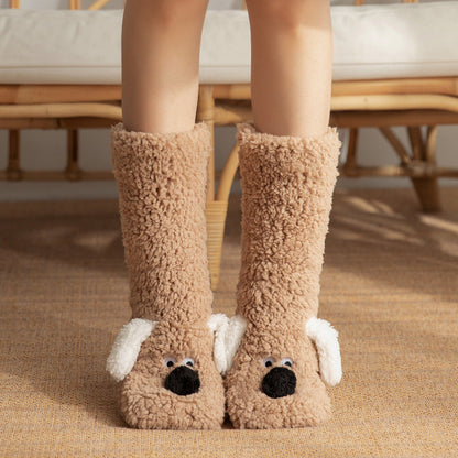 Chaussettes Antidérapantes Chien Cartoon ORIS WEAR