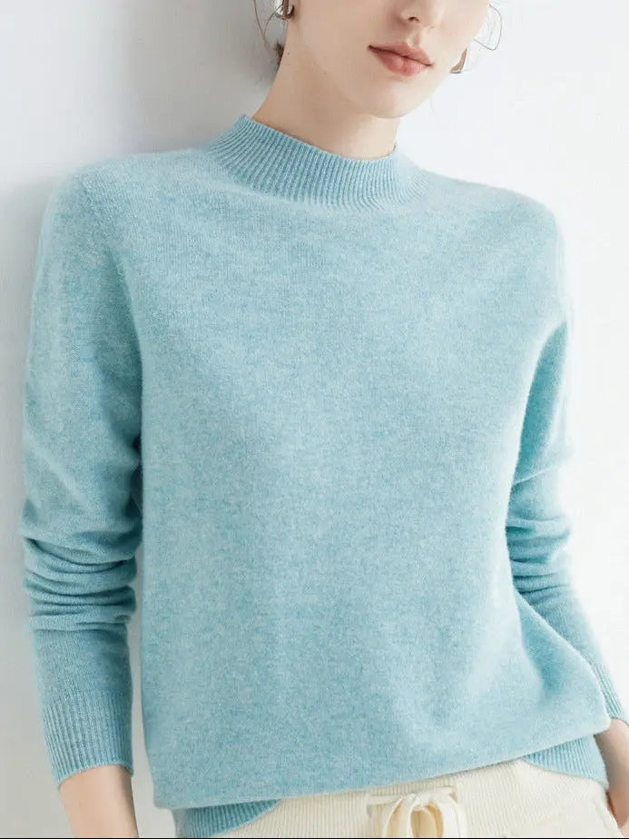 Pull en laine col montant chic et confortable ORIS WEAR