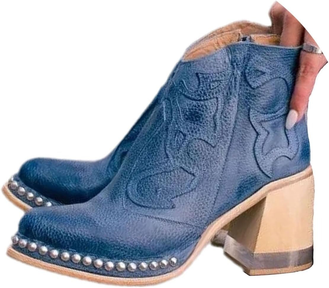 Tanus Spirit – Bottines Sculptées à Talon Carré & Charme Sauvage ORIS WEAR