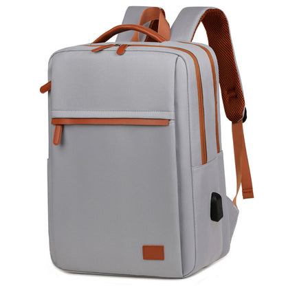 Large Capacity Solid Color Oxford Cloth Backpack ORIS WEAR