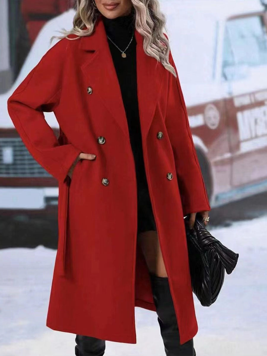 Trench-coat femme long double boutonnage ORIS WEAR