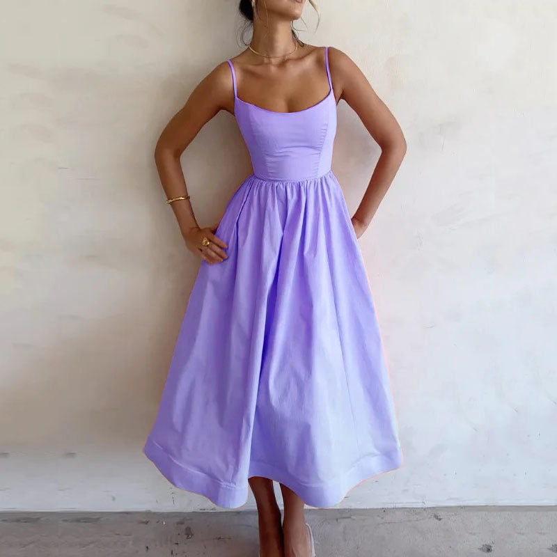 Robe d'Été à Bretelles au style frais ORIS WEAR
