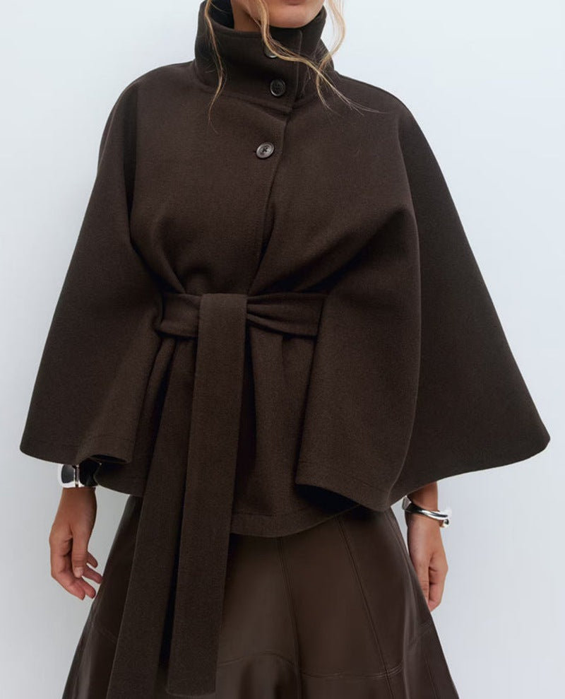 Belted Cape Jacket ORIS WEAR