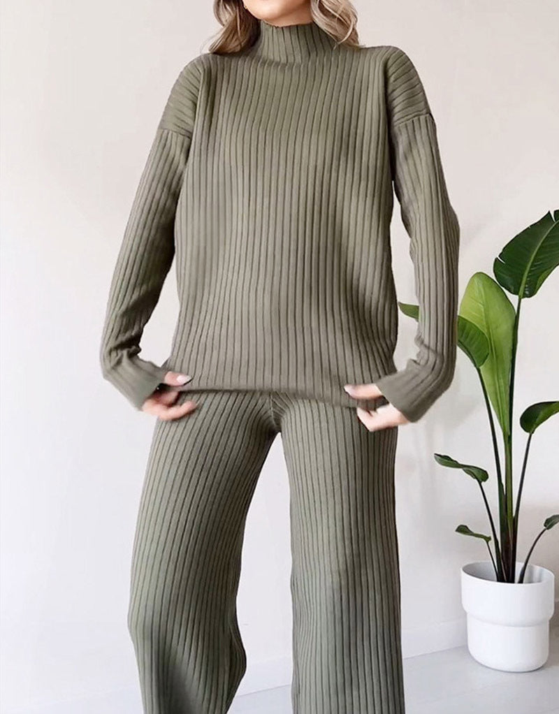 Cozy Ribbed Knit Set ORIS WEAR