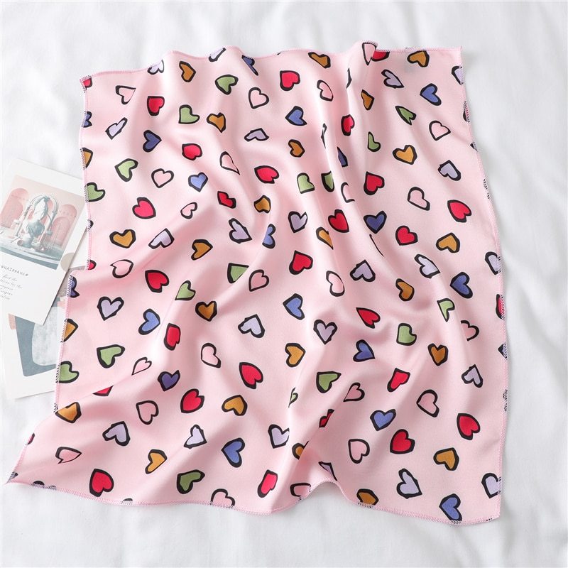 Foulard "Cœur Bohème" en Soie ORIS WEAR
