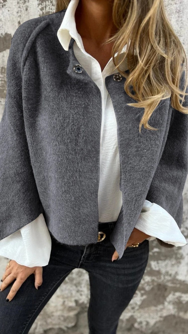 Manteau cachemire court automne et hiver ORIS WEAR