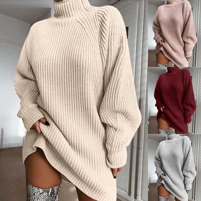 Pull Long Col Roulé Femme ORIS WEAR