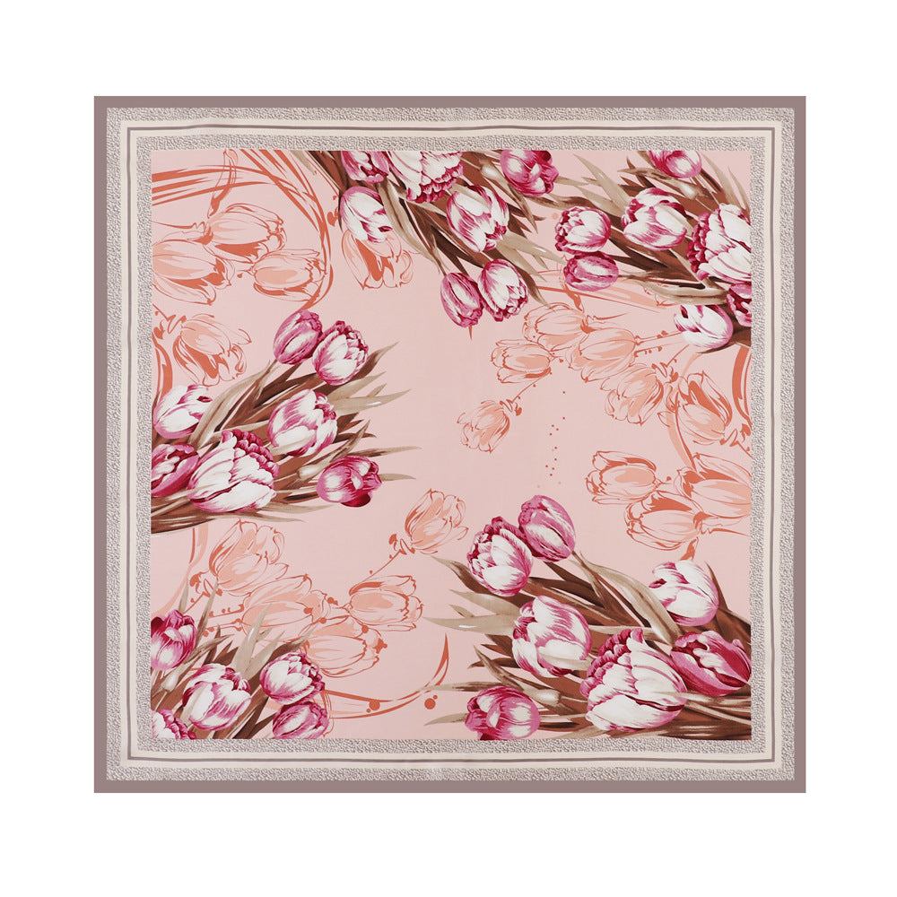 Foulard "Éclat Fleuri" en Soie ORIS WEAR