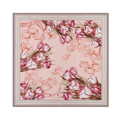 Foulard "Éclat Fleuri" en Soie ORIS WEAR