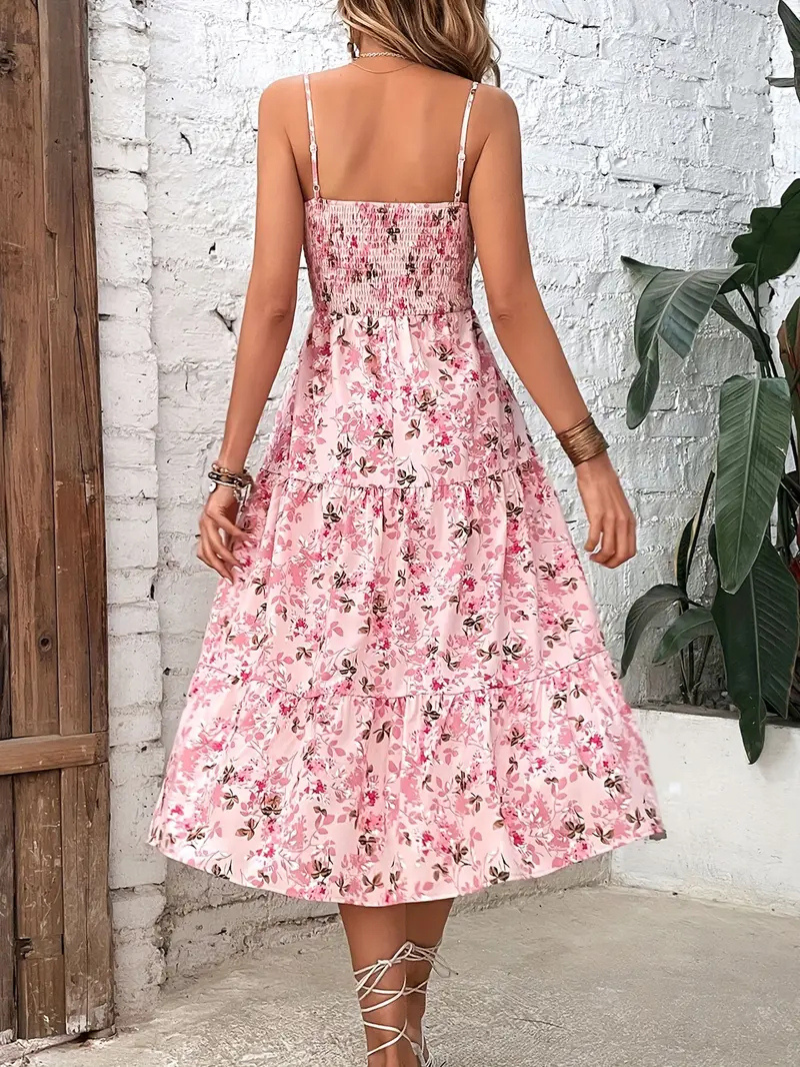 Robe d’Été Plage à Motifs Floraux ORIS WEAR
