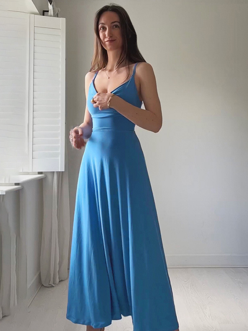 Robe Élégante Ajustée Col V Femme ORIS WEAR