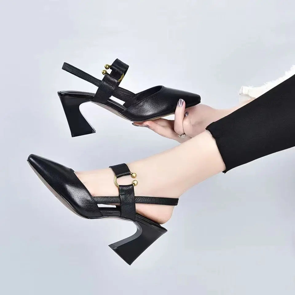Sandales à Talons Épais Élégantes & Confortables ORIS WEAR