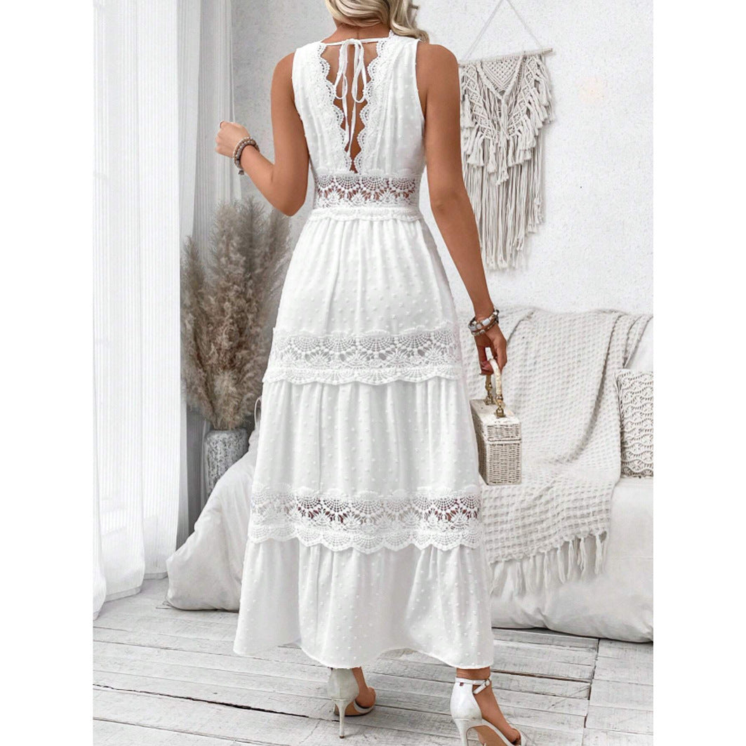 Robe Dentelle Élégante – Féminité Délicate au Décolleté Plongeant ORIS WEAR