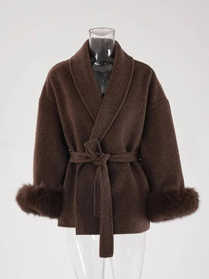 Manteau Adèle Élégance Double Face ORIS WEAR