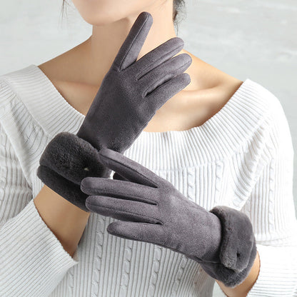 Gants chauds en daim ORIS WEAR