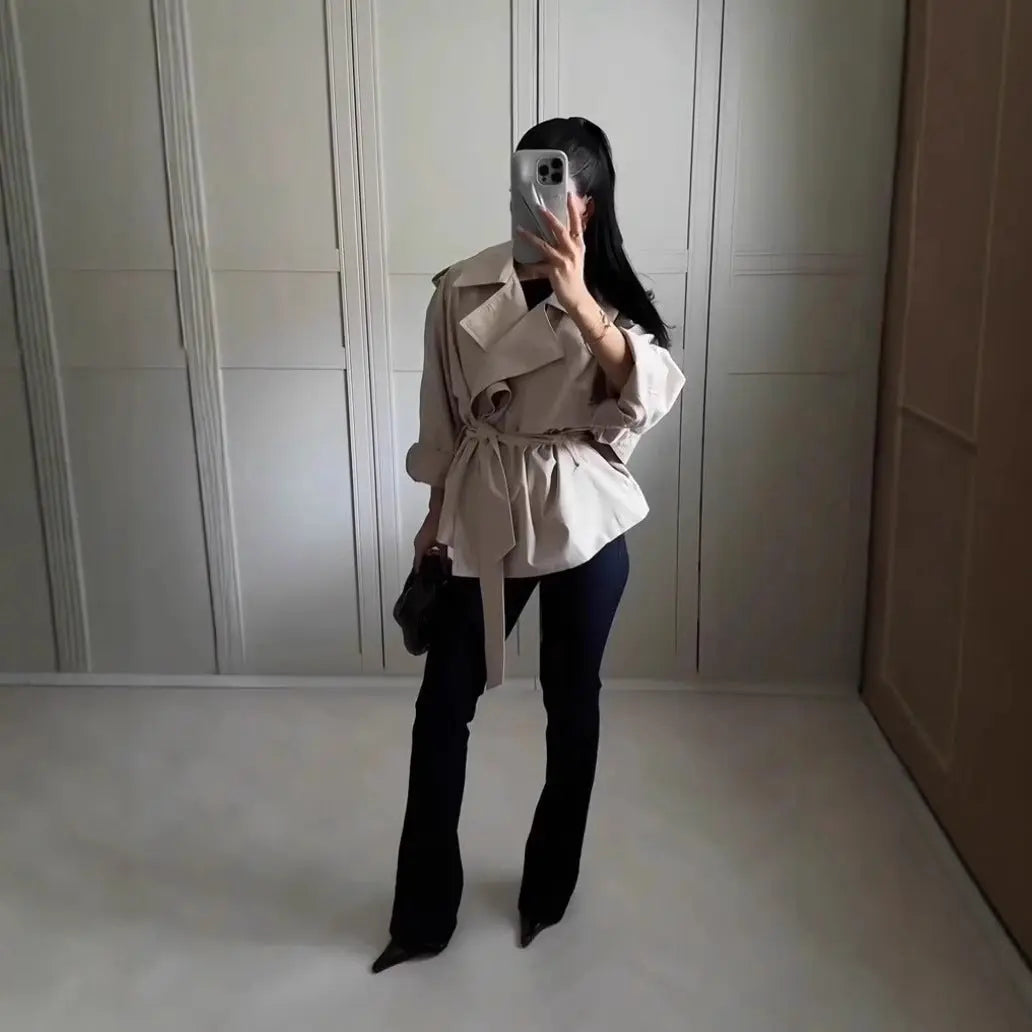 New Fashion Personality Women's Windbreaker Coat ORIS WEAR