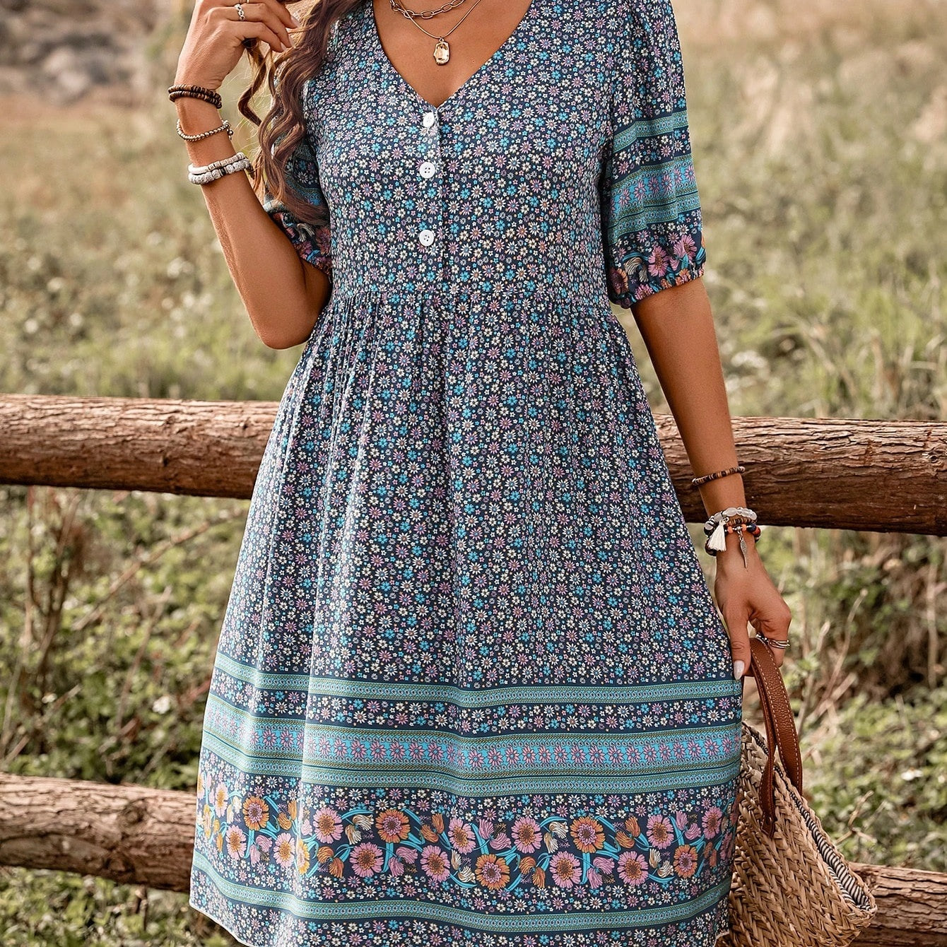 Robe décontractée boutonnée ORIS WEAR