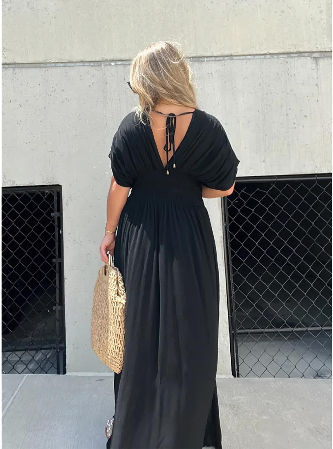 Robe Muse Longue Élégante Fendue
