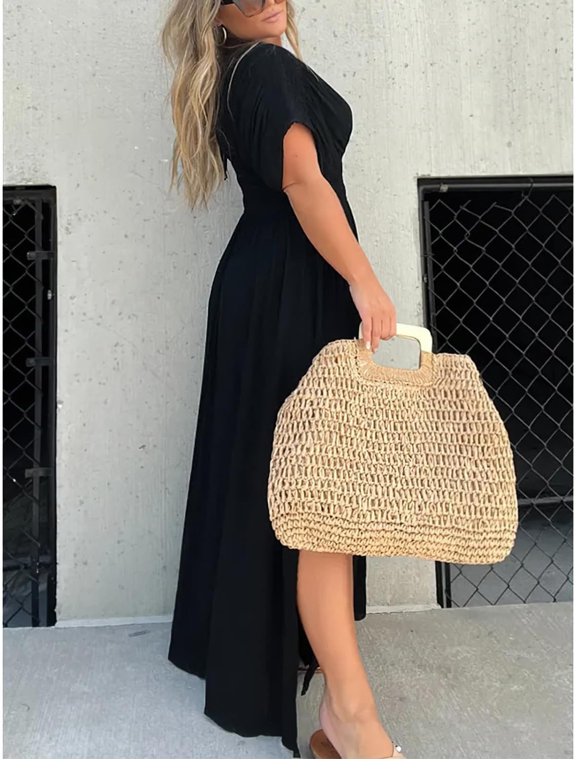 Robe Muse Longue Élégante Fendue