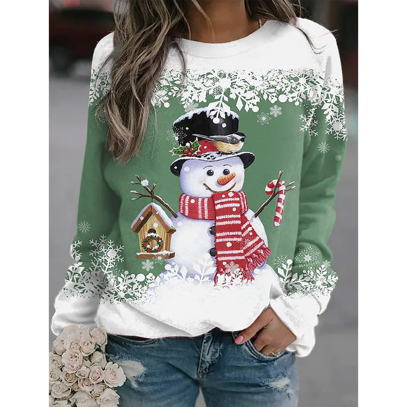 Pull Amélie Neige Imprimé - Élégance Hivernale ORIS WEAR