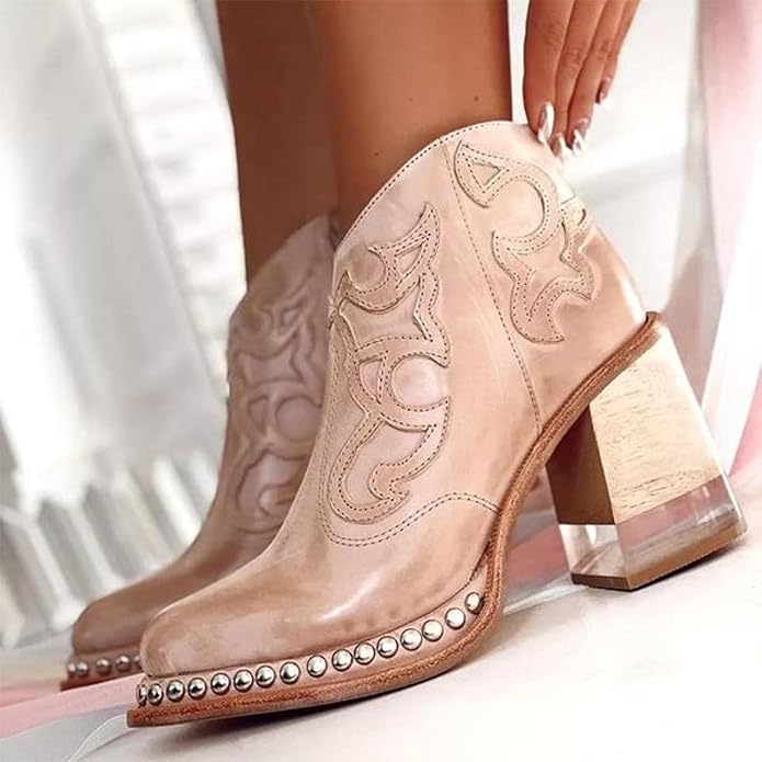 Tanus Spirit – Bottines Sculptées à Talon Carré & Charme Sauvage ORIS WEAR