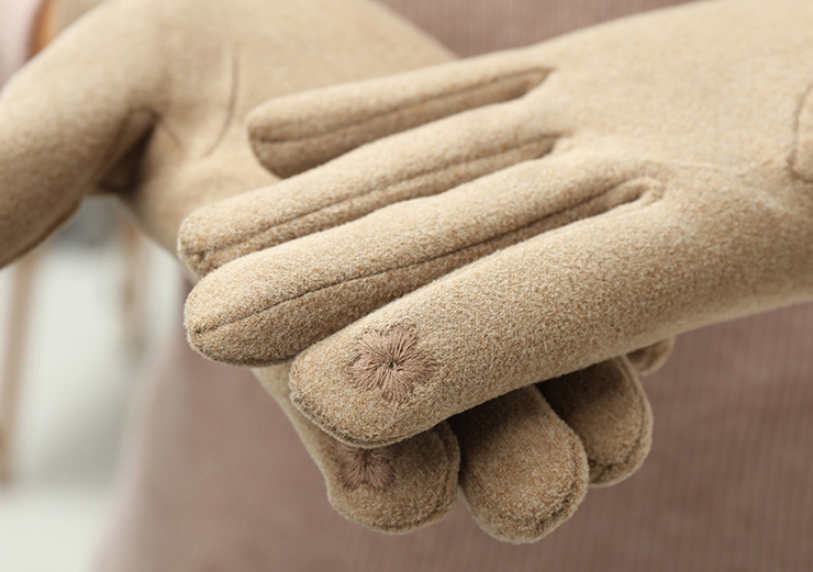 gants  en peluche, chauds, agréables et résistants au froid ORIS WEAR