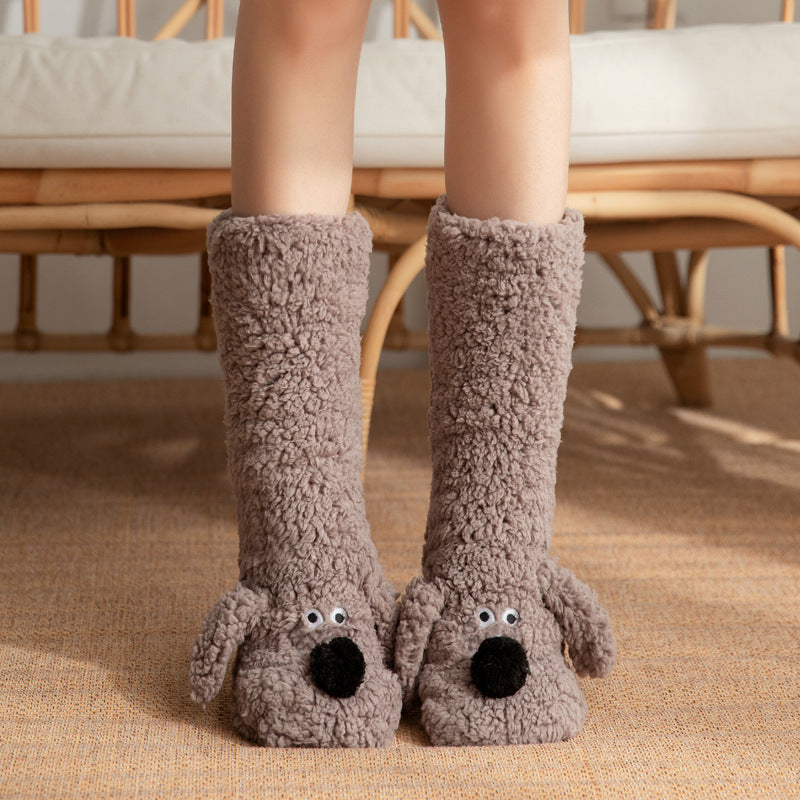 Chaussettes Antidérapantes Chien Cartoon ORIS WEAR