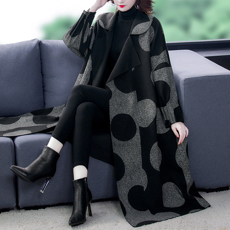 Veste femme fleurie noire avec gris — ORIS WEAR