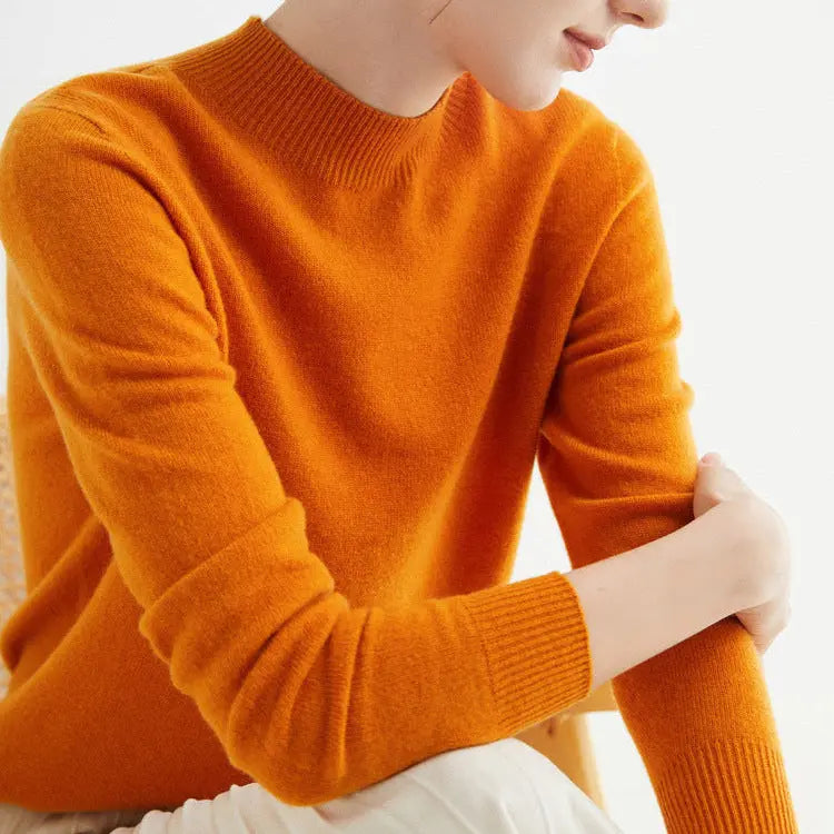Pull en laine col montant chic et confortable ORIS WEAR