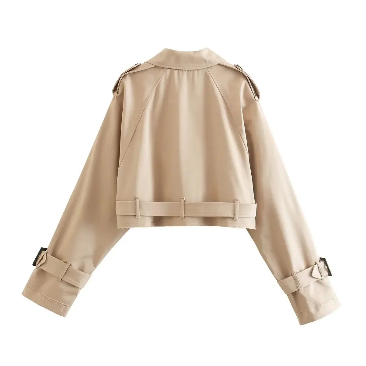 Veste trench courte – Ceinture élégante et coupe moderne ORIS WEAR