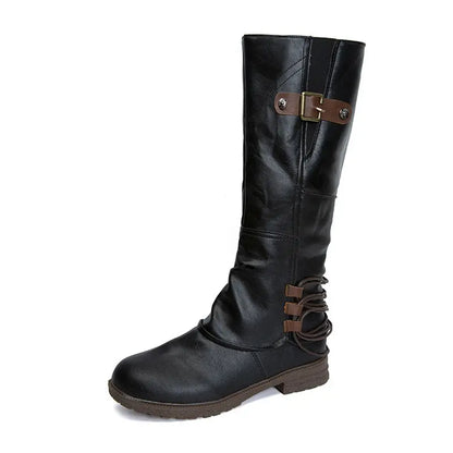 Bottes Hautes à Talon Carré et Bout Rond ORIS WEAR