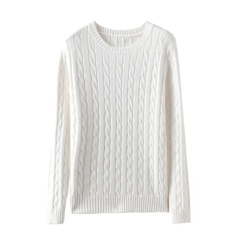 Pull torsadé à manches longues pour femme ORIS WEAR