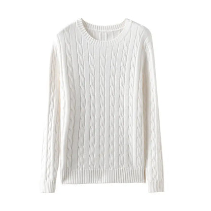 Pull torsadé à manches longues pour femme ORIS WEAR