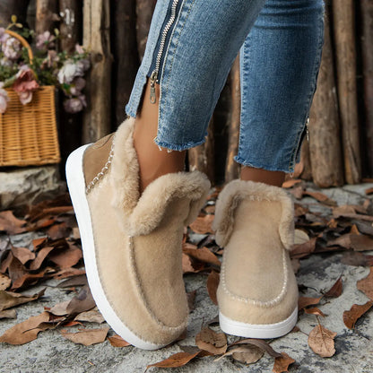 Chaussures en Coton Doublées Polaire pour Taille Plus ORIS WEAR