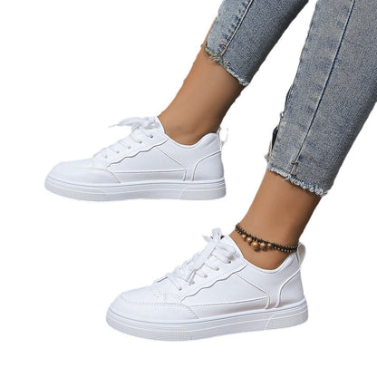 Baskets Blanches Casual Femme ORIS WEAR