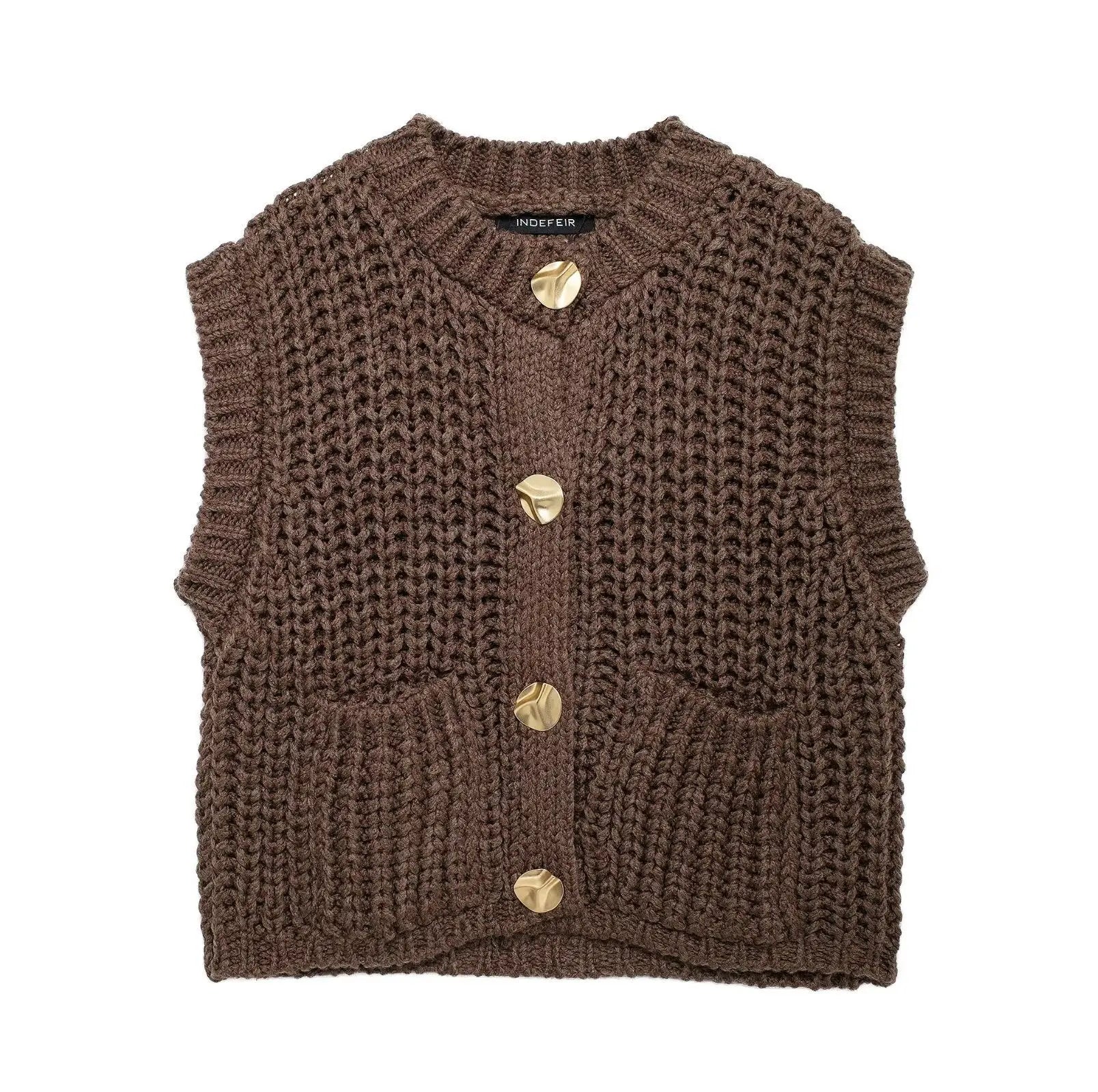 Gilet Tricot Épais Sans Manches ORIS WEAR