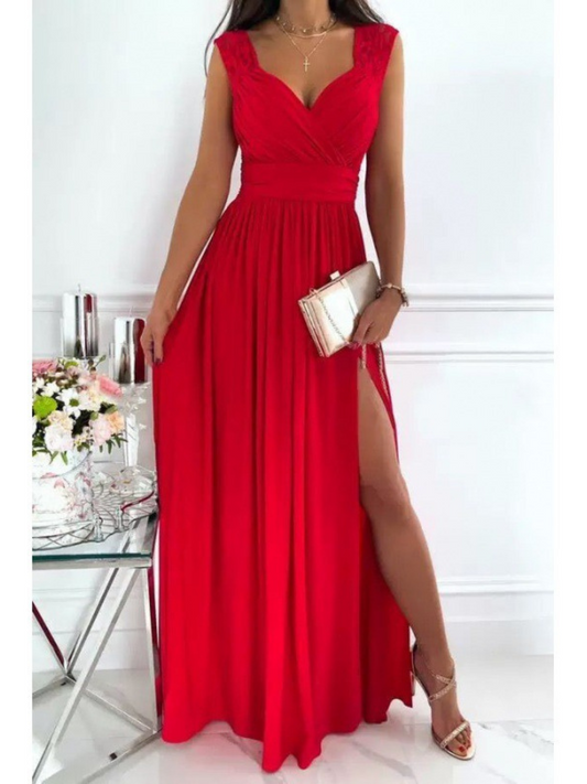 Robe longue femme moulante abricot — ORIS WEAR