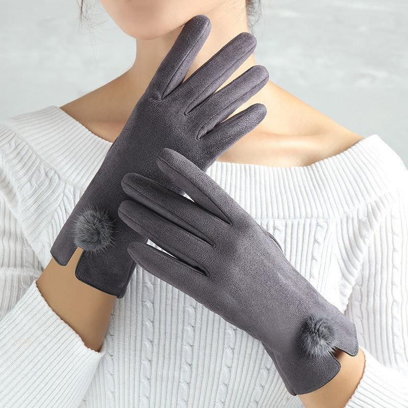 Gants chauds en daim ORIS WEAR