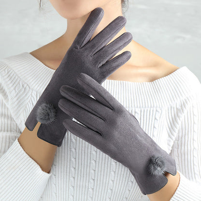 Gants chauds en daim ORIS WEAR
