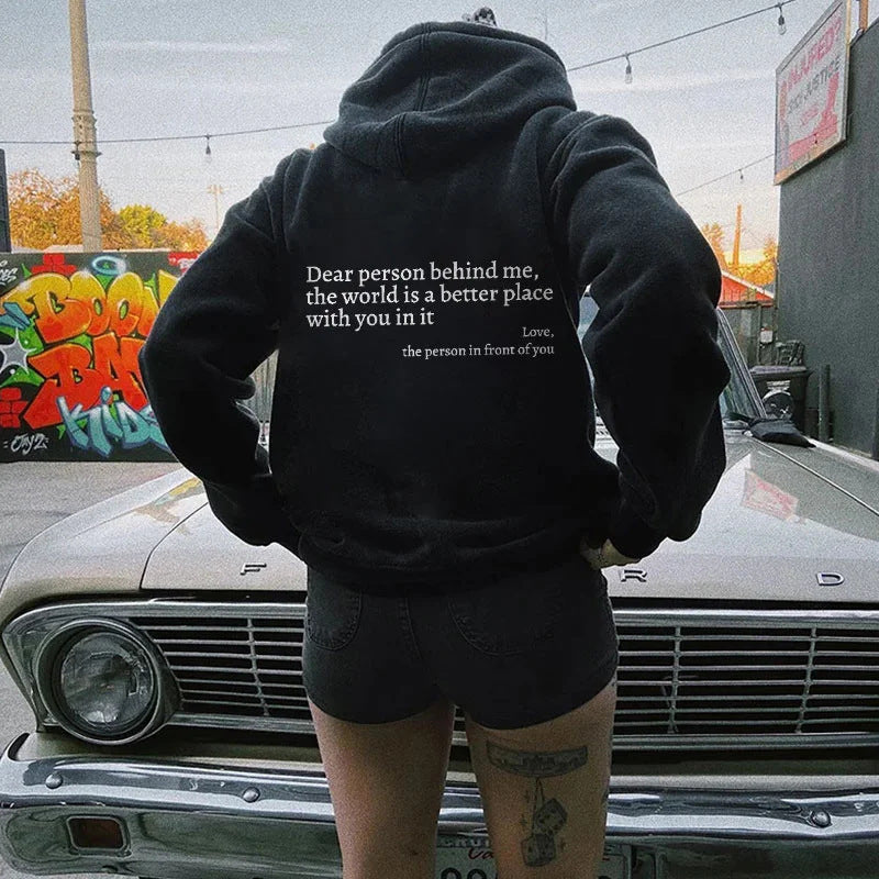 Sweat à Capuche Inspirant – Élégance et Confort Unisexe ORIS WEAR