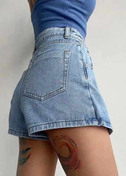 Jupe denim asymétrique anti-éclaircissements ORIS WEAR