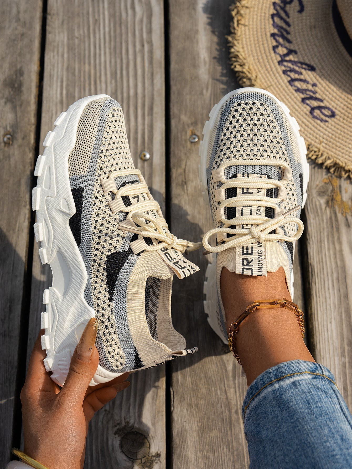 Baskets femme Flyknit respirantes ORIS WEAR