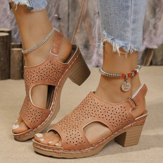 Sandales à Talons Hauts et Semelle Épaisse ORIS WEAR